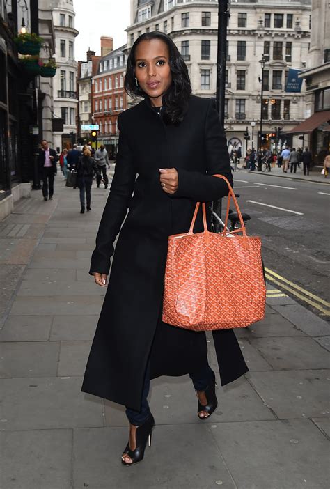 goyard bag celebrity